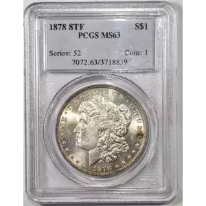 1878 8TF $1