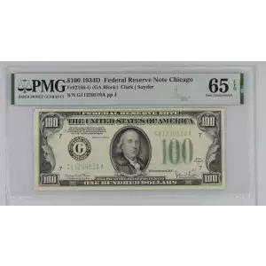 Federal Reserve Note Chicago