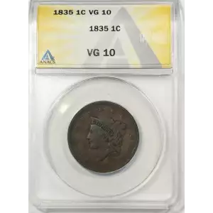 Large Cents-Coronet Head 1816-1839