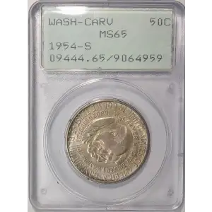 1954-S 50C Washington-Carver