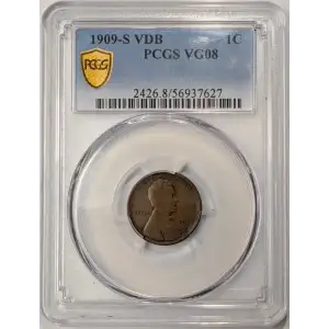1909-S VDB 1C, BN