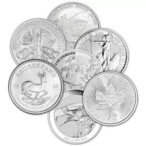 1oz Sovereign Mint Silver Coin (3)