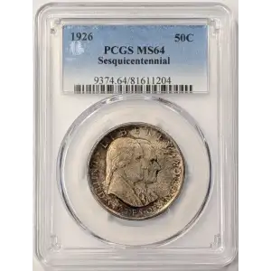 1926 50C Sesquicentennial
