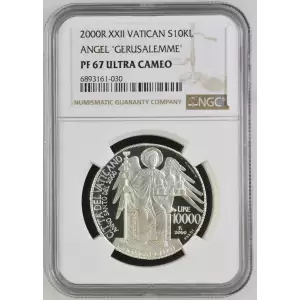 VATICAN CITY Silver 10000 LIRE (2)
